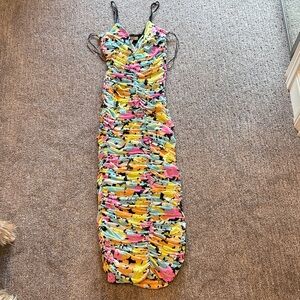 AFRM Multicolor Floral Dress